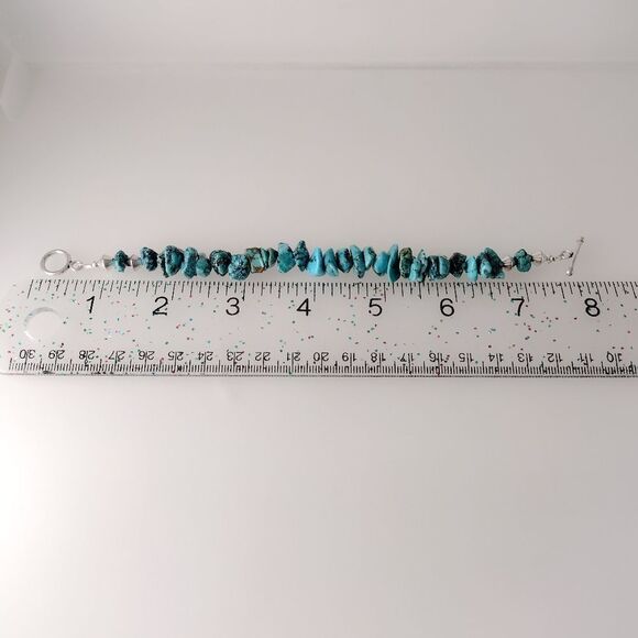 Turquoise Nugget Bracelet - Picture 5 of 5